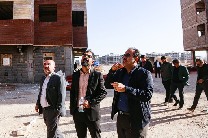 بازدید هیات مدیره سازمان از سایت 560 هکتاری نهضت ملی مسکن