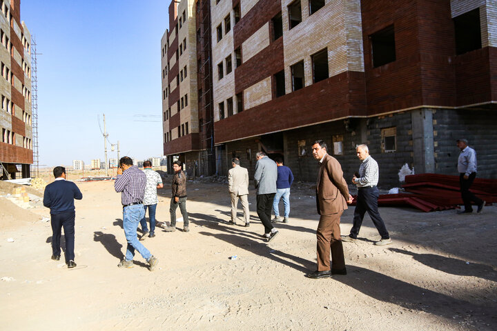 بازدید هیات مدیره سازمان از سایت 560 هکتاری نهضت ملی مسکن