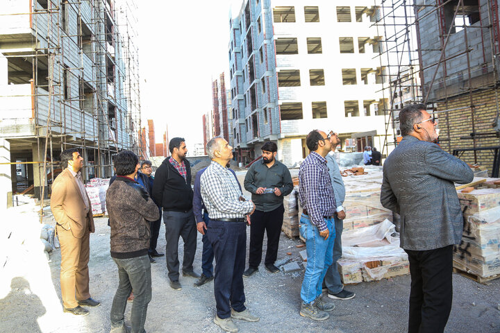 بازدید هیات مدیره سازمان از سایت 560 هکتاری نهضت ملی مسکن