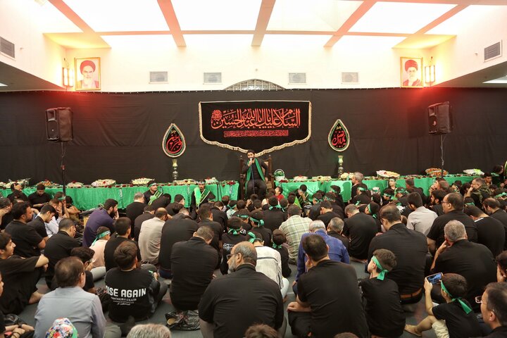 عزاداری شهادت حضرت رقیه(س) و یادواره شهدای مهندس