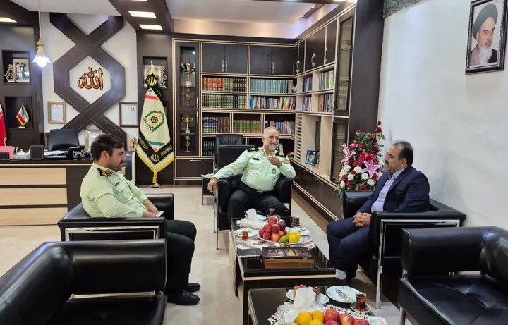 تأکید فرمانده انتظامی استان بر همکاری با نظام مهندسی قم در حوزه‌های ترافیکی و پیشگیری