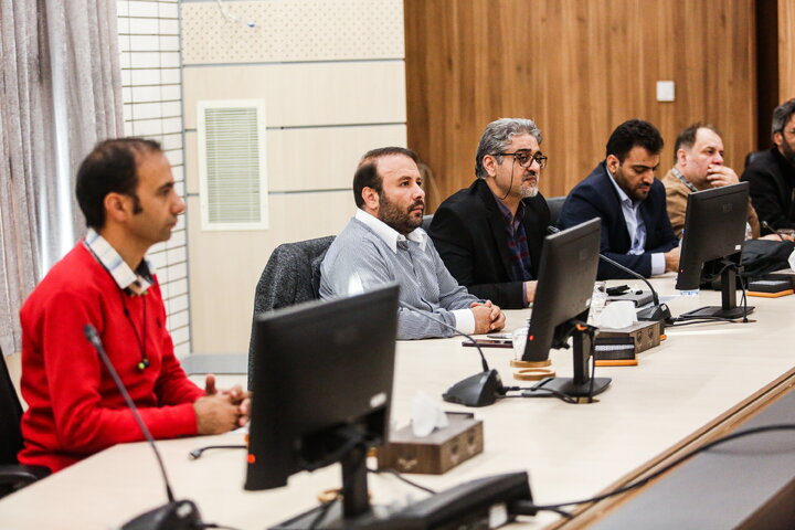 جلسه هیئت مدیره سازمان با حضور معاون معماری و شهرسازی شهرداری قم