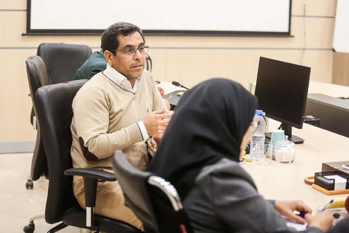 جلسه هیئت مدیره سازمان با حضور معاون معماری و شهرسازی شهرداری قم