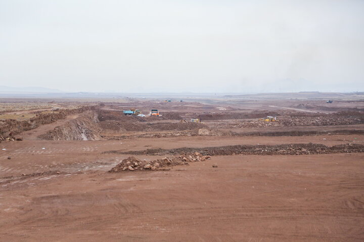 بازدید هیئت مدیره سازمان از پروژه در دست احداث فرودگاه قم