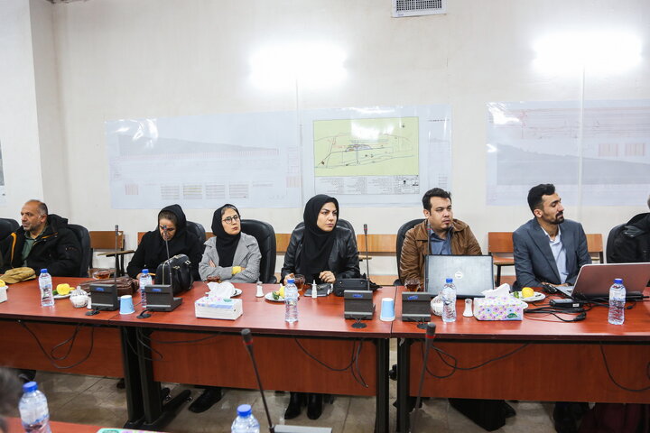 بازدید هیئت مدیره سازمان از پروژه در دست احداث فرودگاه قم