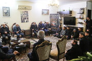 هیئت مدیره سازمان با خانواده سرلشکر شهید امیرموسوی دیدار کردند