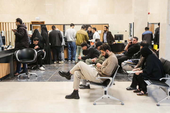 تلاش کارکنان سازمان در ارائه خدمات به شهروندان در روزهای پایانی سال
