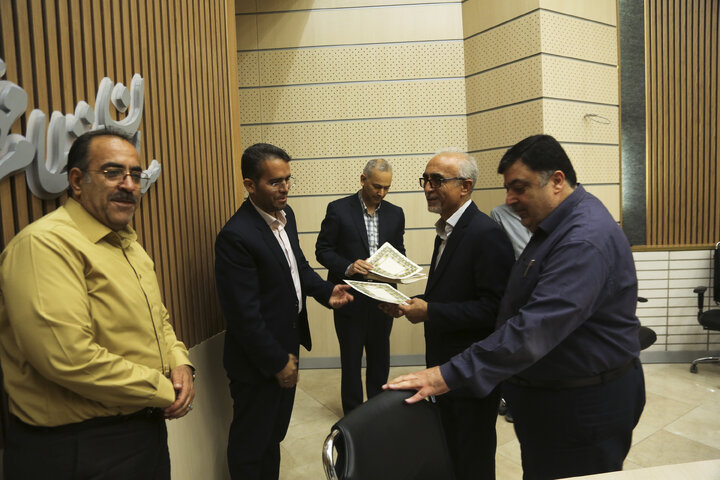 اعطا احکام هیئت مدیره نظام کاردانی استان قم