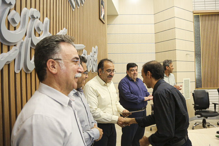 تجلیل از مهندسان فعال در جنگ تحمیلی سوم