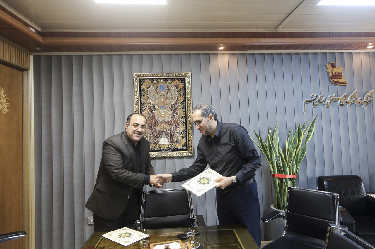 انعقاد توافقنامه همکاری سازمان و شرکت شهرک‌های صنعتی استان